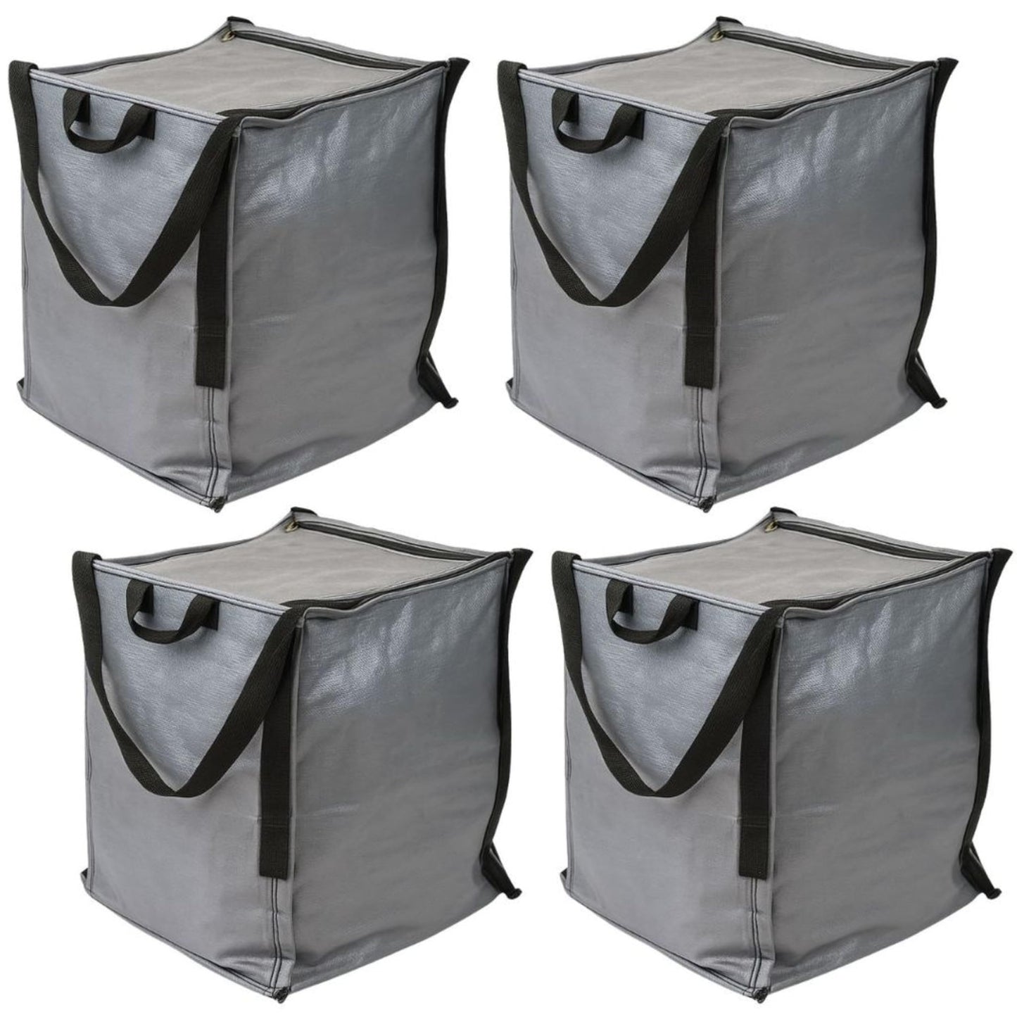 Heavy Duty Storage Bag 22 Gallon Zipper Top Woven Poly