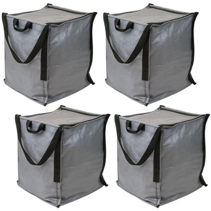 Heavy Duty Storage Bag 22 Gallon Zipper Top Woven Poly