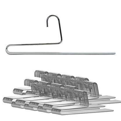 Non-Slip Space Saving Clothes Hangers with Rod 10-Pack