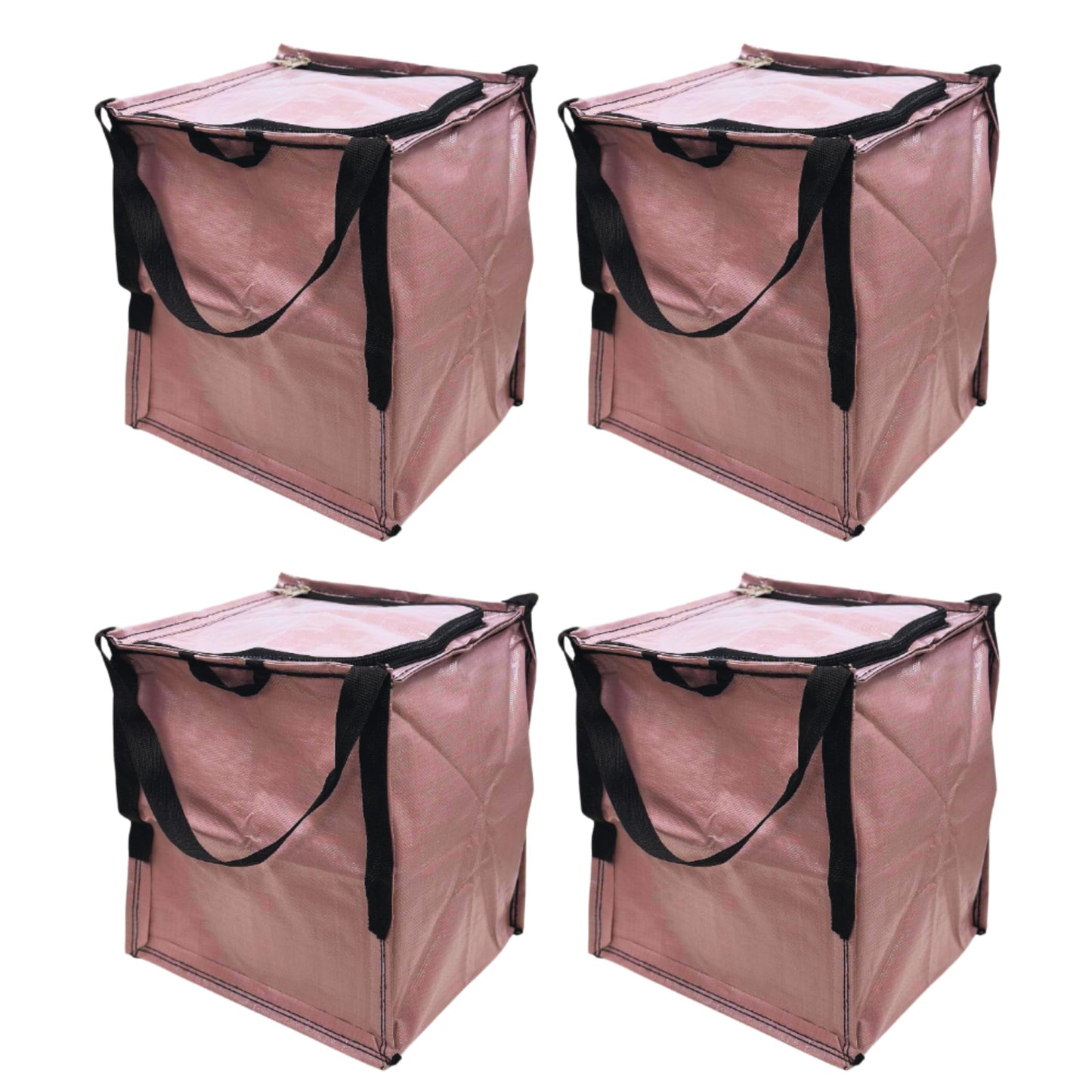 Heavy Duty Storage Bag 22 Gallon Zipper Top Woven Poly