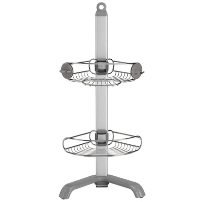 Adjustable Shower Caddy Rust Resistant Bathroom Organizer
