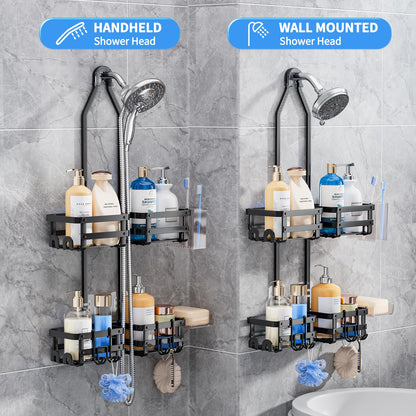 Shower Caddy Over Head Metal Rust Proof Organizer