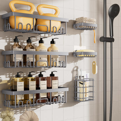 Stackable Shower Caddy Bathroom Organizer No Drill