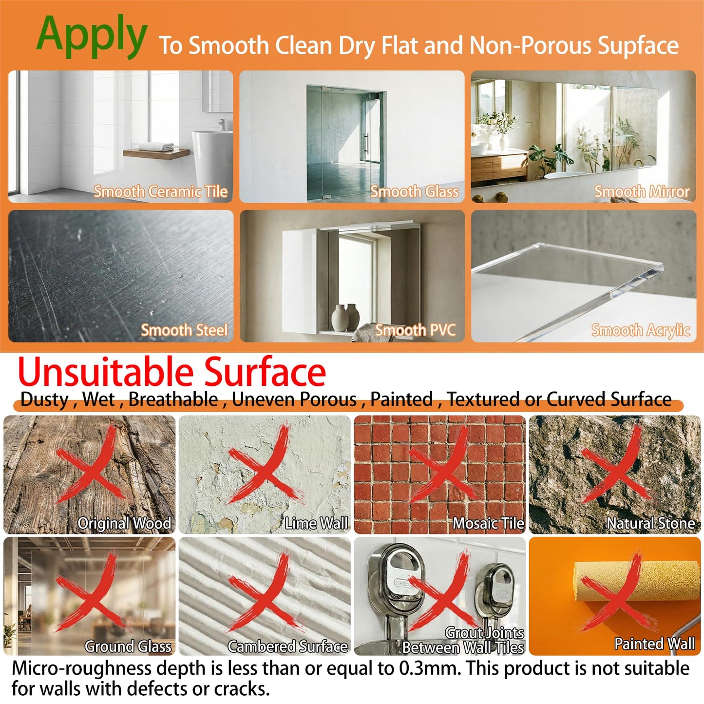 Suction Cup Shower Caddy Clear No Drill Bathroom Organizer