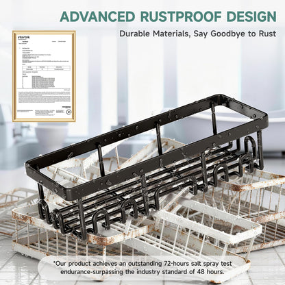 Stackable Shower Caddy Bathroom Organizer No Drill