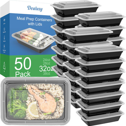 Meal Prep Containers with Lids Multi Size 24–38 oz