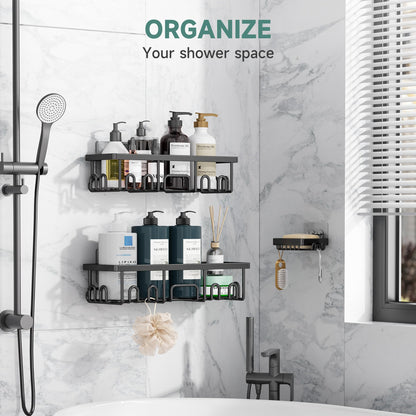Stackable Shower Caddy Bathroom Organizer No Drill