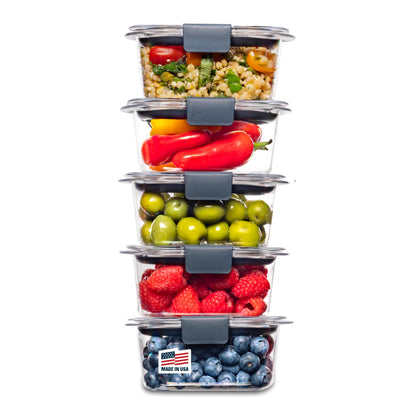 2-Compartment Meal Prep Food Storage Containers 2.85 Cup
