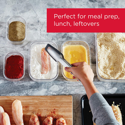 2-Compartment Meal Prep Food Storage Containers 2.85 Cup
