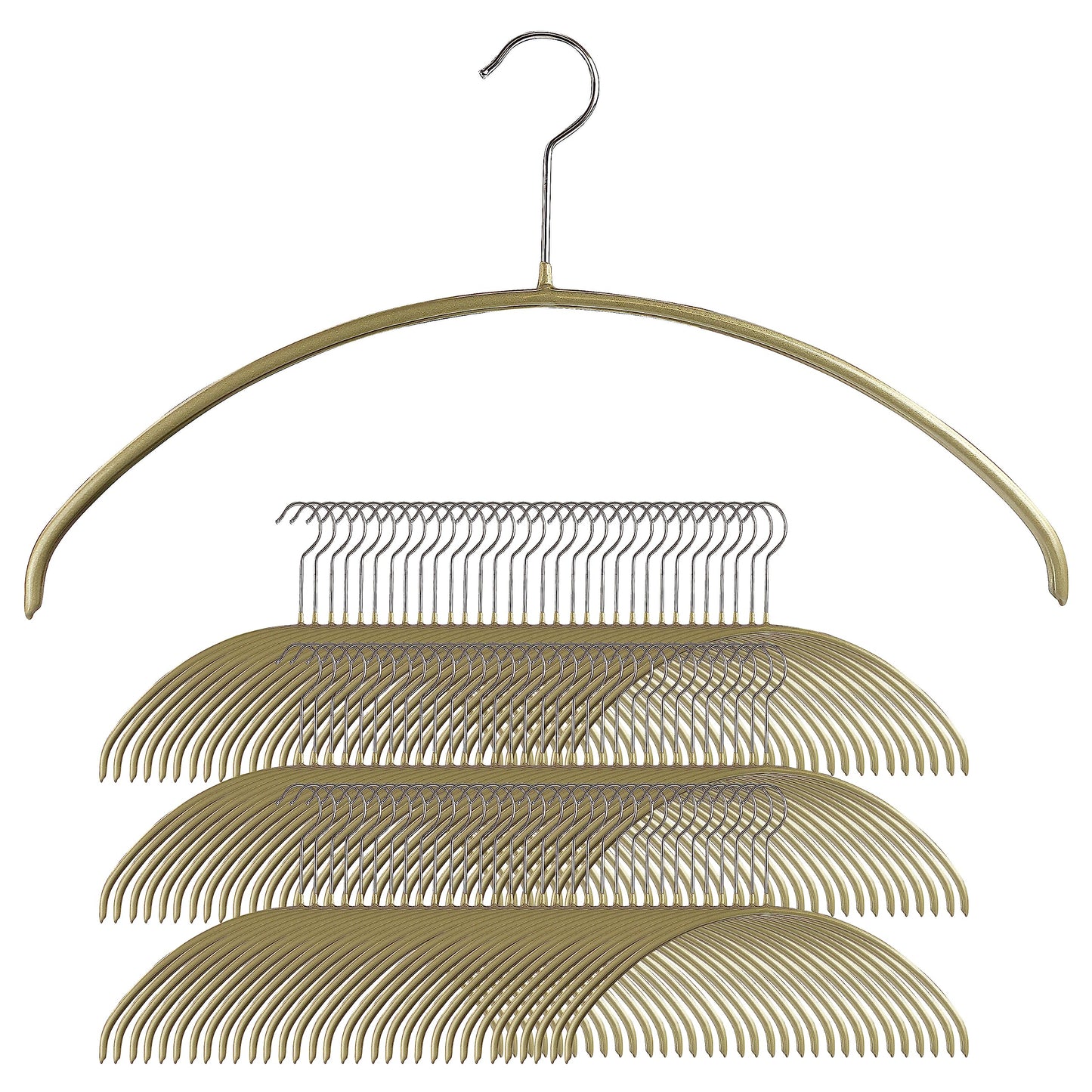 Non-Slip Space Saving Steel Clothes Hangers for Clothes