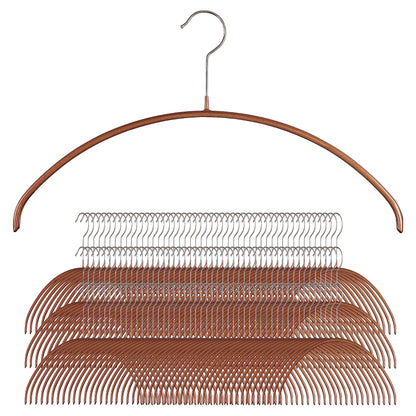 Non-Slip Space Saving Steel Clothes Hangers for Clothes